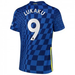 Camisola Chelsea Romelu Lukaku 9 Equipamento Primeiro 2021-2022 Manga Curta